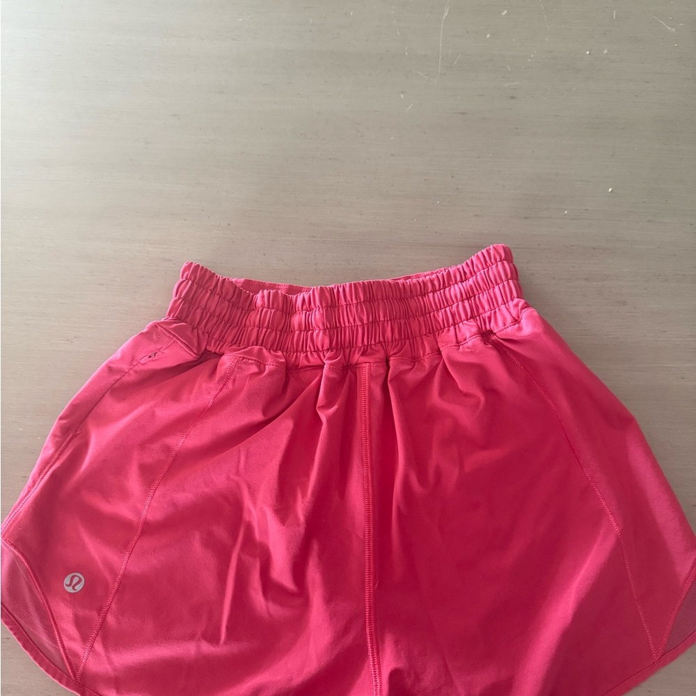 lululemon athletica Pink Athletic Shorts Lightweight